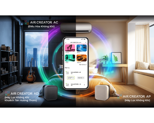 Top 5 l&yacute; do n&ecirc;n chọn bộ đ&ocirc;i điều h&ograve;a v&agrave; m&aacute;y lọc kh&ocirc;ng kh&iacute; AIR CREATOR cho kh&ocirc;ng gian sống hiện đại