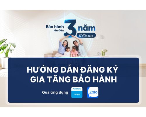 Hướng dẫn đăng k&yacute; gia tăng bảo h&agrave;nh đến 3 năm