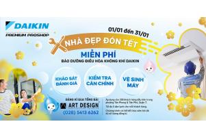 Daikin Premium Proshop Art Design Miễn Phí Bảo Dưỡng Hơn 200 Máy Điều Hòa Không Khí