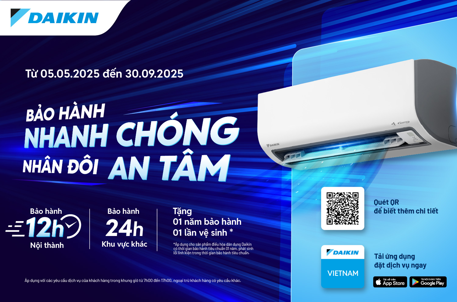 Chương Trình “Bảo Hành Nhanh Chóng, Nhân Đôi An Tâm”