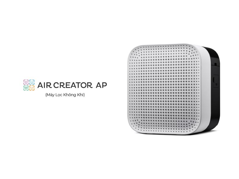 AIR CREATOR - Máy lọc không khí MCM55AVM7-W (Trắng) - Trắng