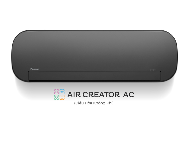 AIR CREATOR - Điều H&ograve;a Inverter MTKC25AVMVK 1HP (M&agrave;u Đen)