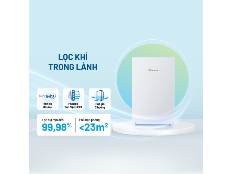 M&aacute;y lọc kh&ocirc;ng kh&iacute; MCQ30ZVM7-A (viền Xanh Biển)