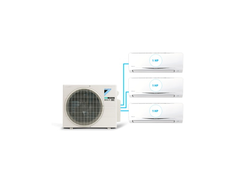 Combo 3 dàn lạnh Điều Hòa Inverter Multi S - 1HP + 1HP + 1HP