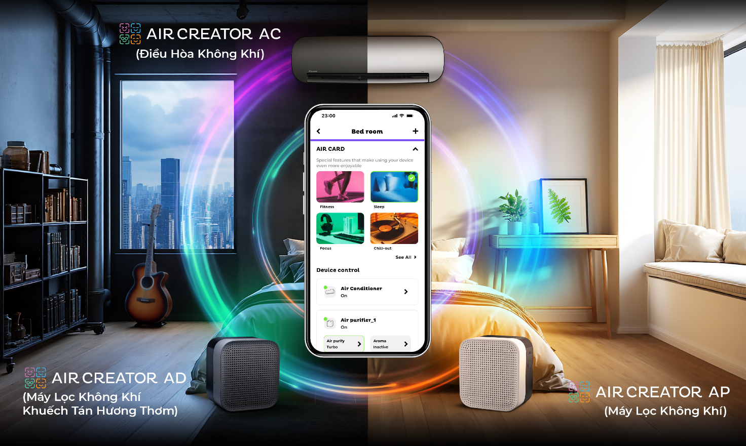 M&aacute;y lọc kh&ocirc;ng kh&iacute; thế hệ mới Daikin AIR CREATOR