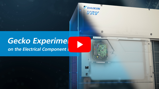 Gecko Experiment on the Electrical Component Box